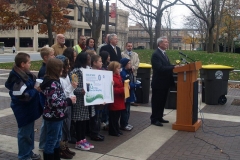 2010/11/15: Recycling press conference