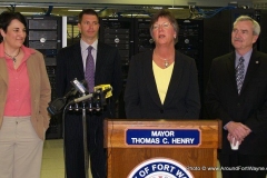 2011/04/14: Allen County Commissioner Therese Brown