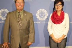 Geoff Paddock and Pam Holocher