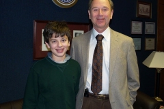 2009/02/27: Dr. John Crawford and son Grant