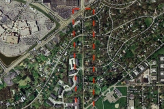Ardmore Avenue satellite map