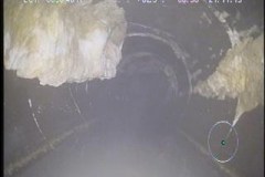 Grease blockages in sewer pipe
