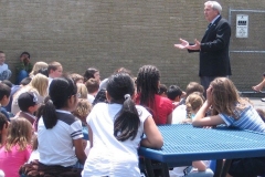 2010/05/20: Mayor Henry with Franke Parke Elementary students