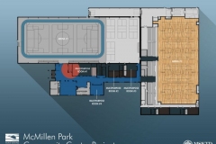 McMillen Park Community Center rendering