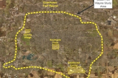 South Fort Wayne Retail Analysis Map