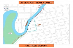 St Marys at Thieme Drive detour