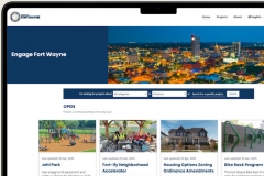 Engage Fort Wayne website