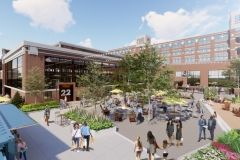Electric Works rendering of the Union Street Market