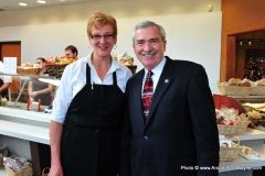 Lisa Jackson and Mayor Tom Henry