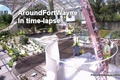 The "Rhythm and Flow" exhibit changeover