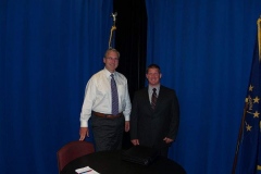 2009/05/13: Councilman Mitch Harper and City Forester Chad Tinkel