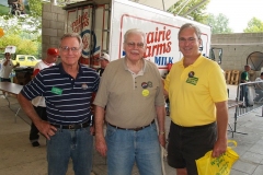 Dr. Tom Hayhurst, Dick Merren and Mitch Harper