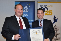 Brian Bauer and Indiana Senator Jim Banks