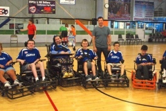 The Turstone Furious Flyers Power Soccer Team