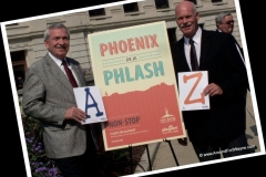 2013/08/20: Mayor Tom Henry and Nelson Peters