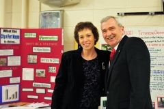 2010/12/08: Belinda Lewis and Mayor Tom Henry