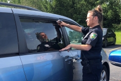 Car temperature reading