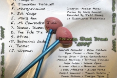 Kekionga Steel Drums CD Back Cover