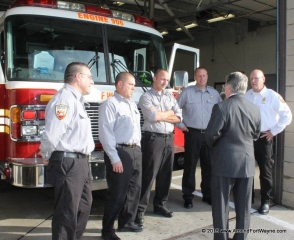 Indiana Attorney General Greg Zoeller at FWFD Station 7