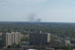 2009/04/27: Clara Avenue garage fire