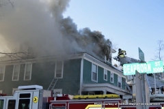 Lake Avenue duplex fire