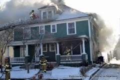 Lake Avenue duplex fire