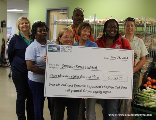 Parks and Recreation Employee Task Force members