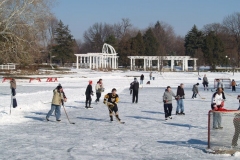 Ice Skating at Lakeside Park