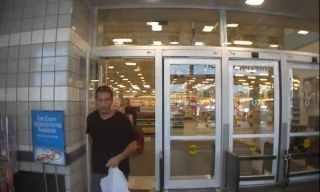 Theft suspect sought