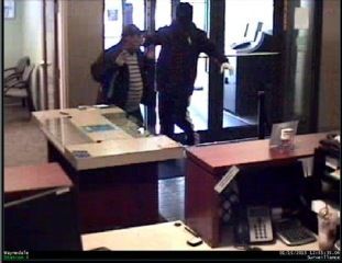 Suspects sought in Armed Bank Robbery