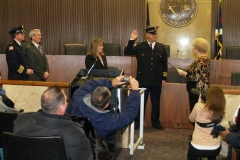 2010/12/06: Sandy Kennedy and Deputy Chief Karl Niblick