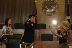 2010/12/06: Sandy Kennedy and Sergeant Stephen R. Reed