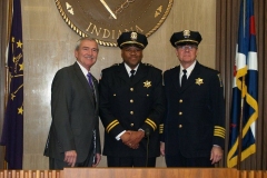 2010/12/06: Mayor Tom Henry, Deputy Chief Garry Hamilton and FWPD Chief Rusty York