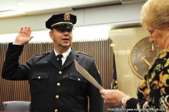 2010/12/06: Sandy Kennedy and Deputy Chief Karl Niblick