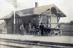 The Craigville Indiana Nickel Plate Railroad Depot