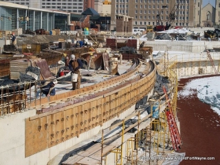 2009/02/24 - North concourse, under construction