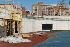 2009/03/19: Concourse wall, at field level