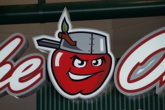 2009/04/01: The Orchard Team Store sign