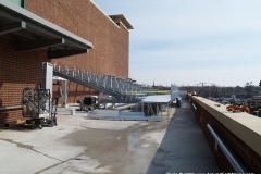 2009/04/09: Bleacher installation continues