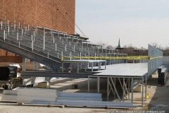 2009/04/09: Bleacher installation continues