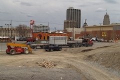 2009/04/13: Temporary ticket booth