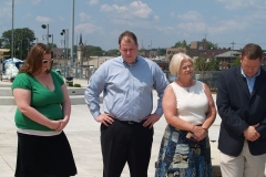 2009/08/14: The Meyers family and Dave Weadock