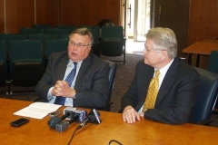 Pat Bauer and Win Moses, Jr.