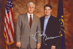 Jim Banks and Mike Pence