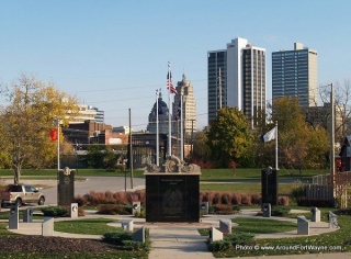 The Law Enforcement Fire Fighters Memorial of Allen County