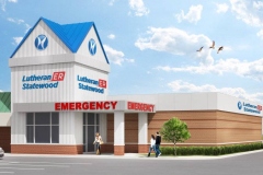 Rendering: Lutheran ER Statewood