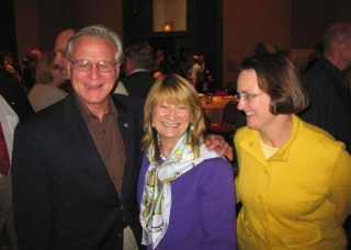 2009/06/01: Dr. Tom Hayhurst, ODOT Director Joline Molitoris, and Karen Goldner