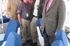 2009/08/06: NIPRA members aboard the Superliner