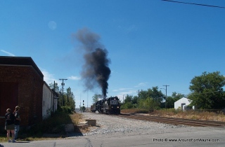 The NKP 765 approaching