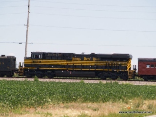 2012/07/11: The NKP 765 south of Yoder Indiana